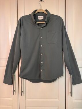 Ministry of Supply Men’s Performance Button Down Shirt M Apollo